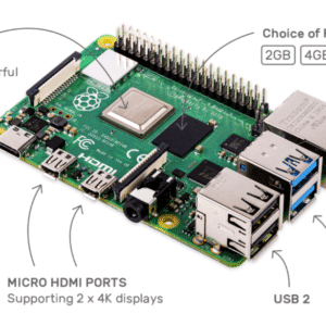 Raspberry Pi 4 Model B 2019 Quad Core 64 Bit WiFi Bluetooth - 4GB