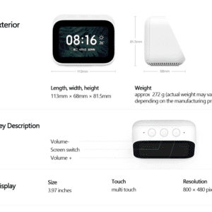 الساعة الذكية Xiaomi Mi Smart Clock